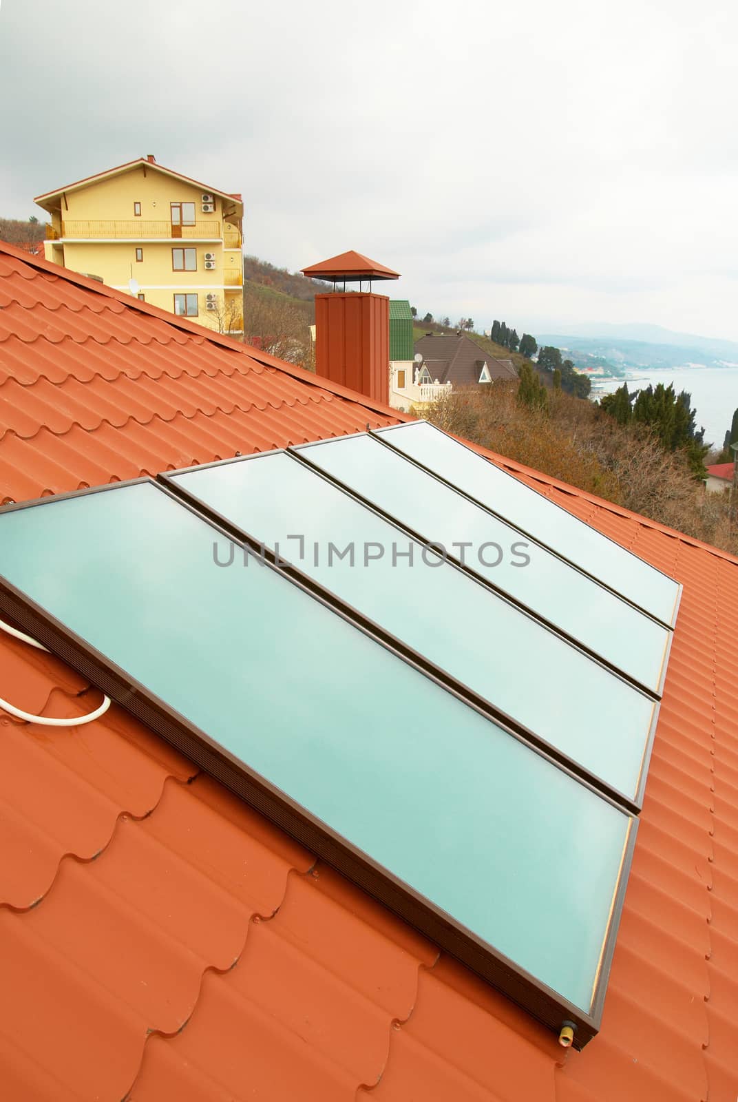 Solar water heating system by vapi