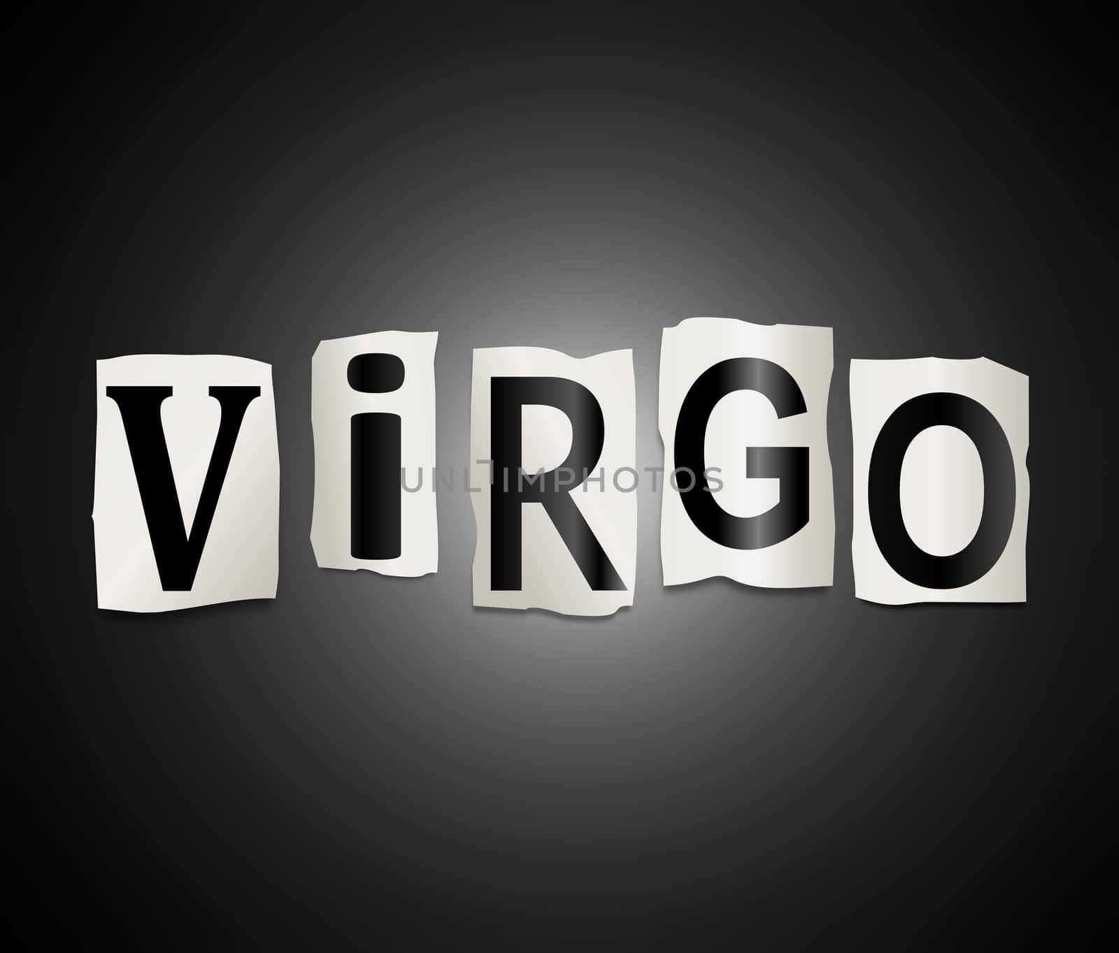 Virgo word concept. by 72soul