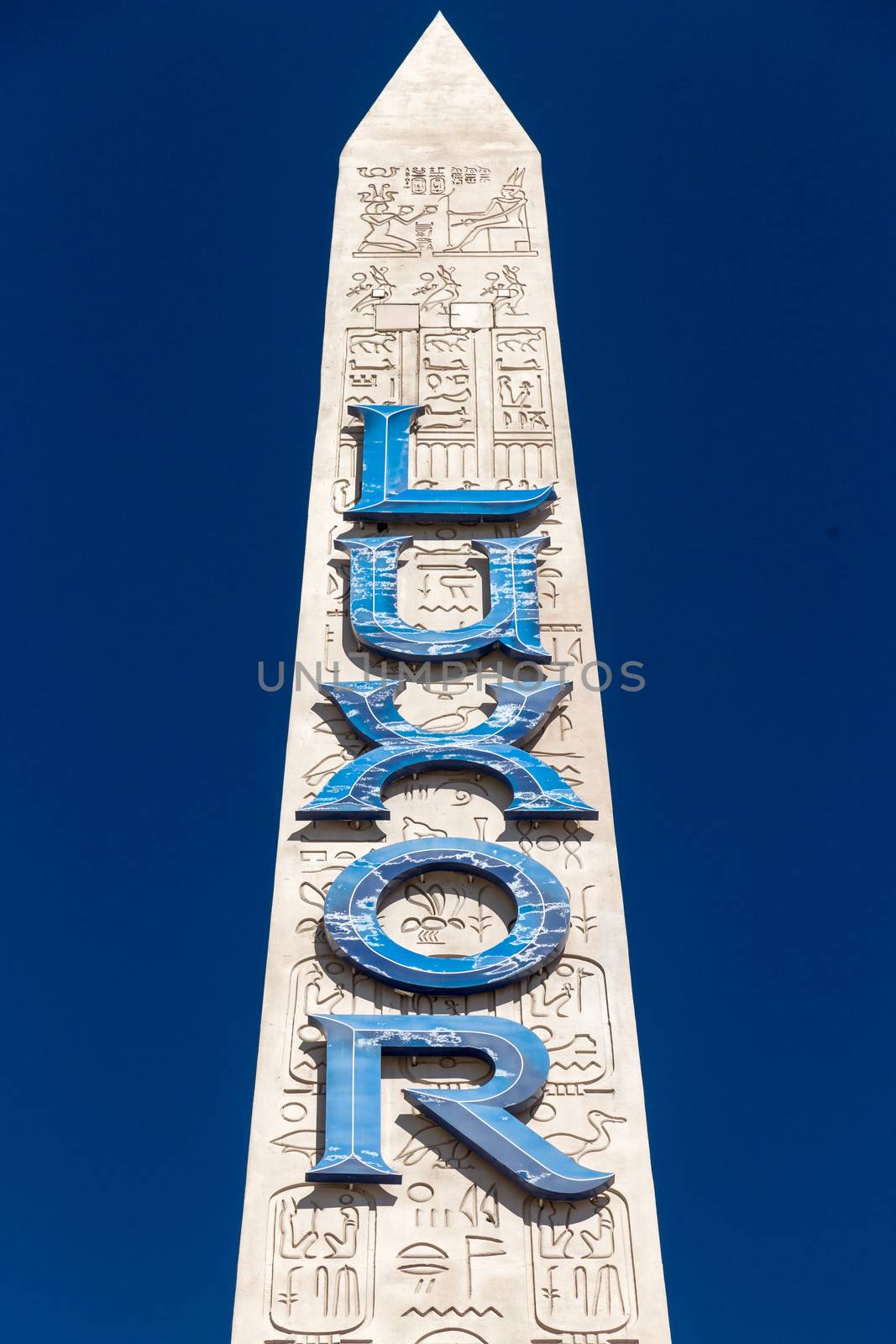 Luxor Las Vegas hotel and Casino Sign  by wolterk