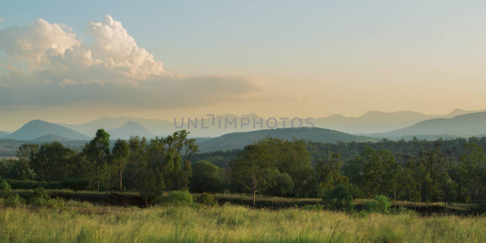 Beautiful countryside near Mount Walker in Queensland, Australia