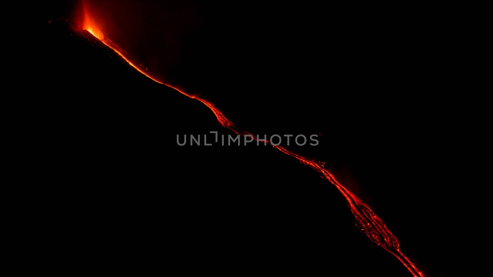 Eruption etna of december 2015.