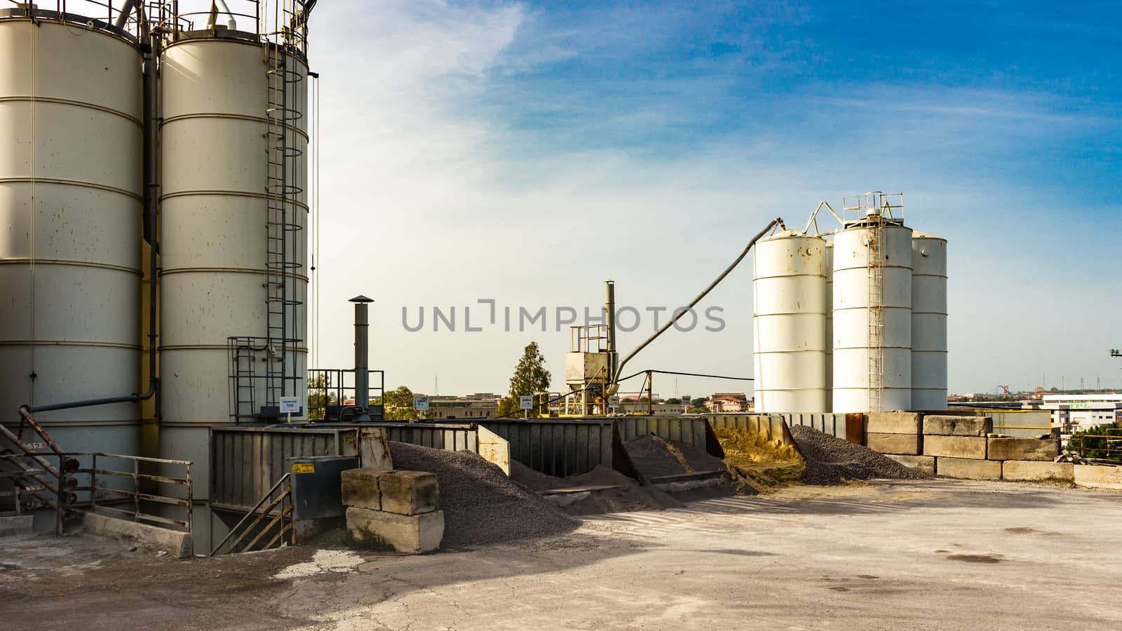 Silos of storage of cement by alanstix64