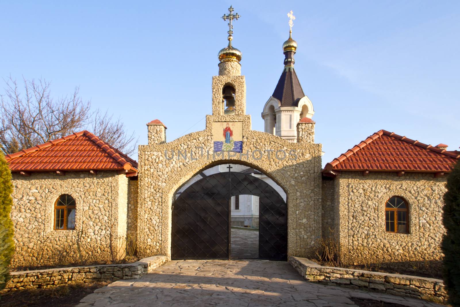 Christian Orthodox church in Old Orhei, Moldova.