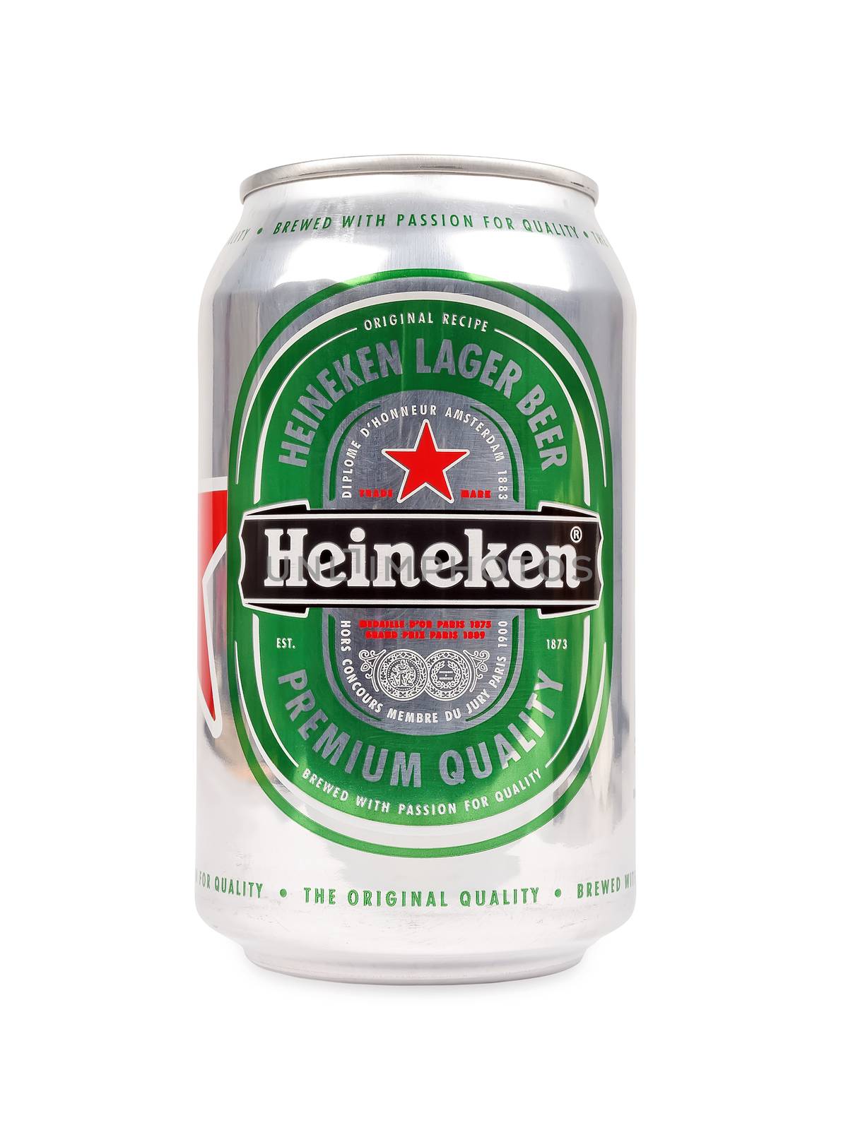 Heineken beer can by sewer12