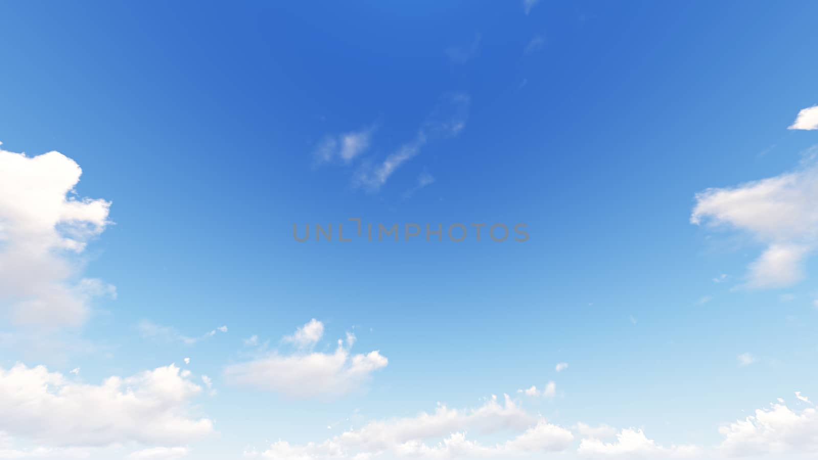 Cloudy blue sky abstract background, 3d illustration by teerawit