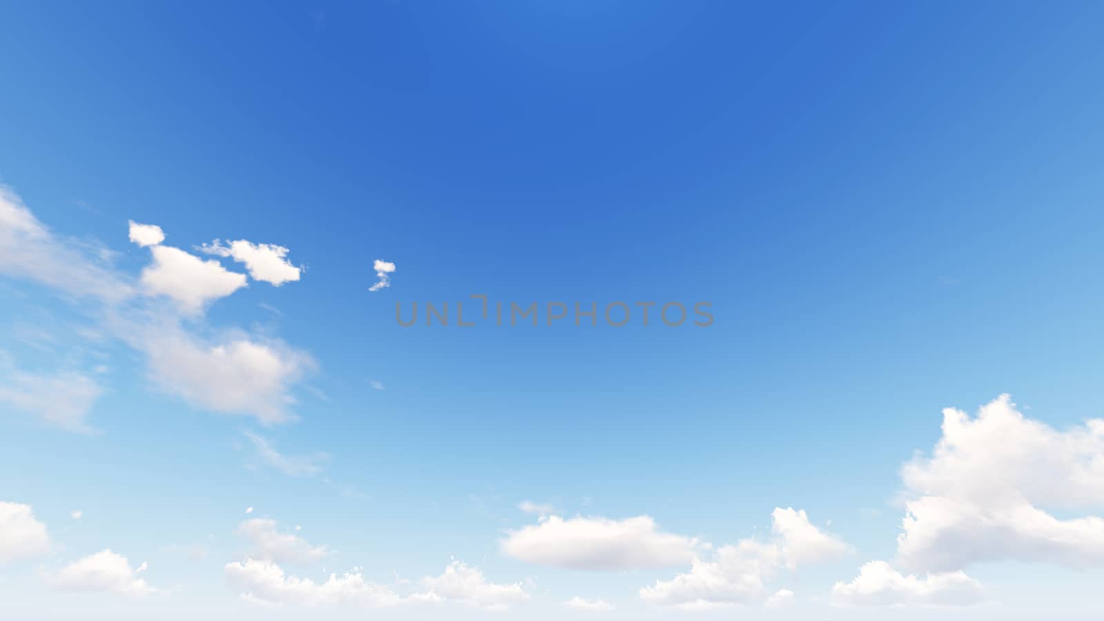 Cloudy blue sky abstract background, 3d illustration by teerawit