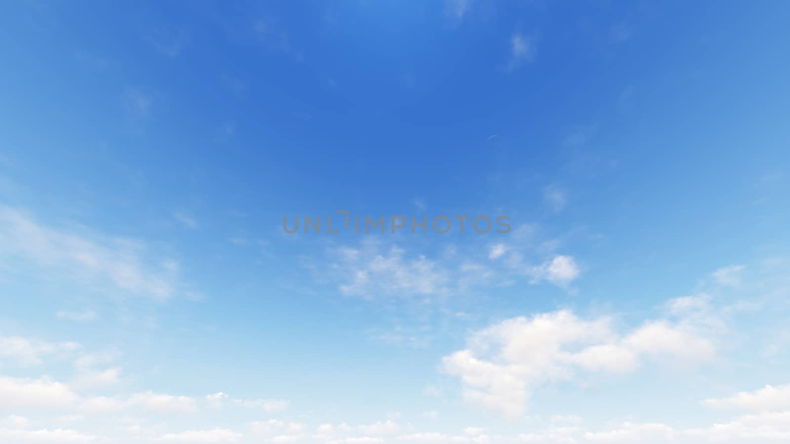 Cloudy blue sky abstract background, 3d illustration by teerawit