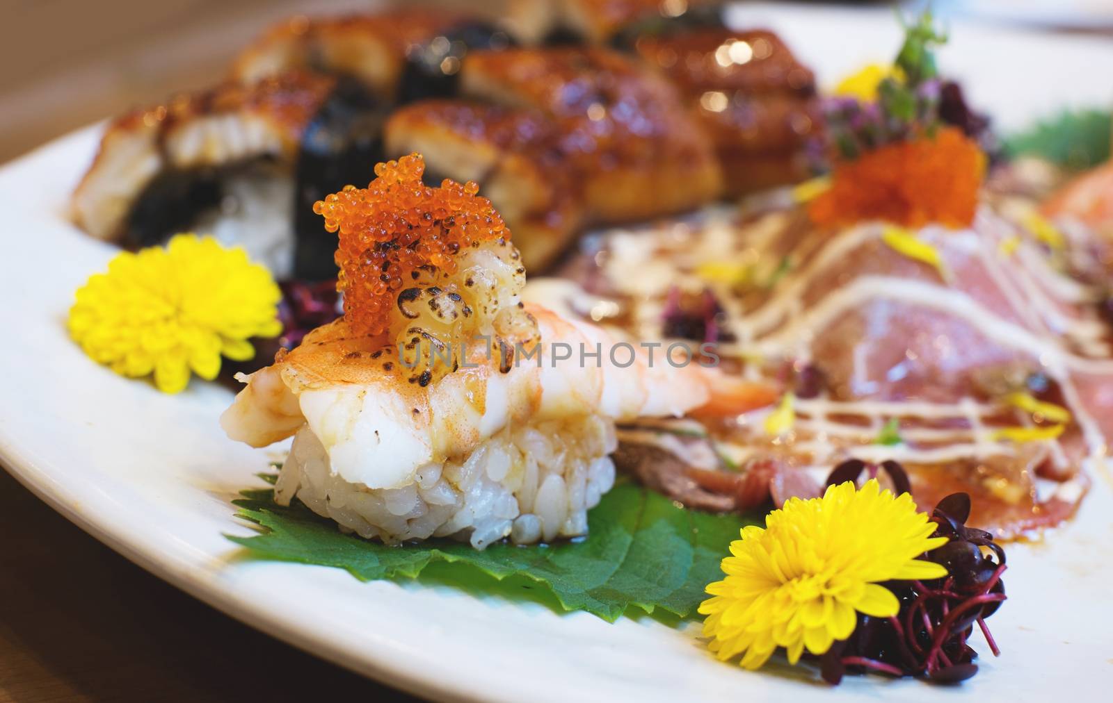 ebi sushi and cheese by baworn47
