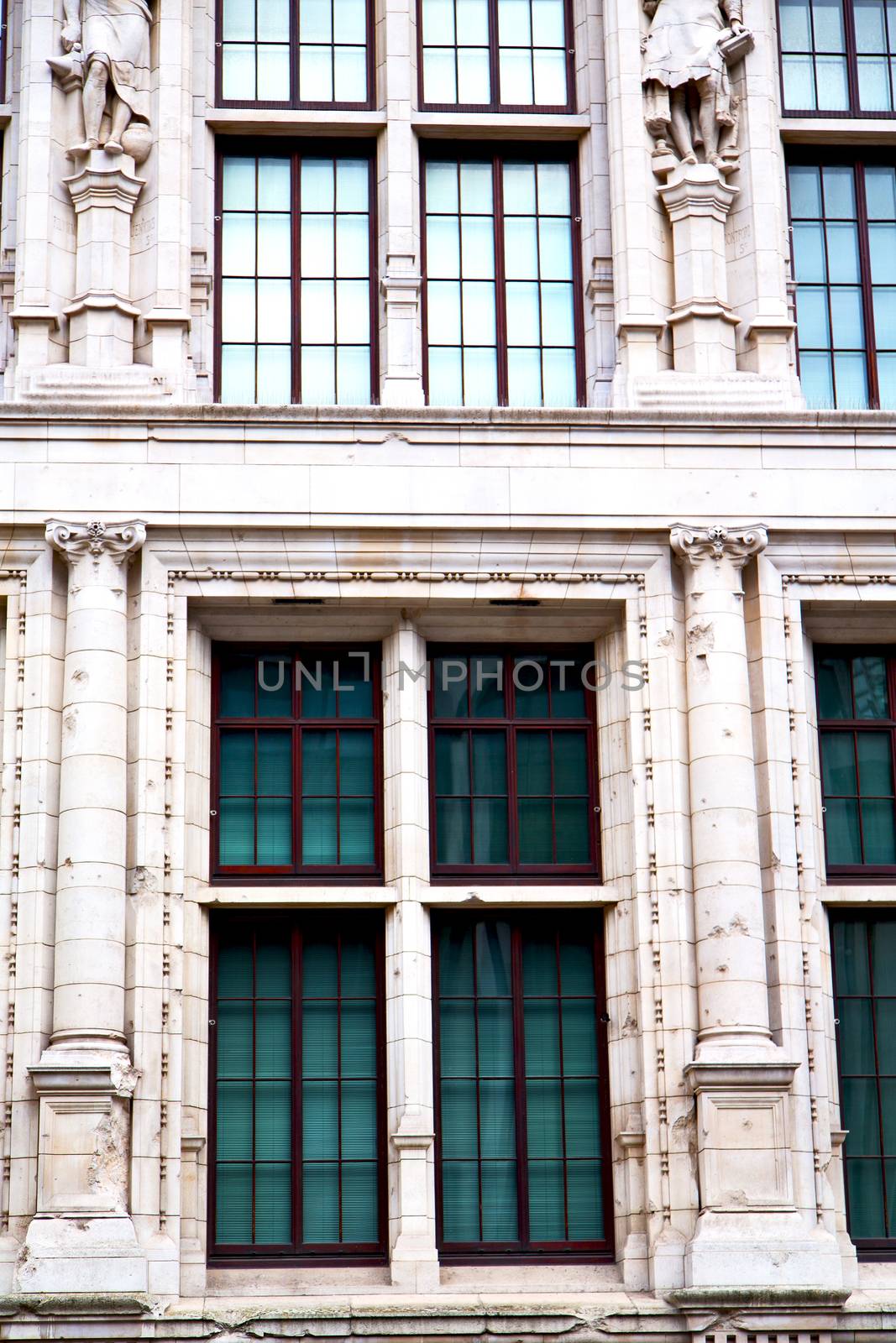 old windon in england london brick and glass the wall 