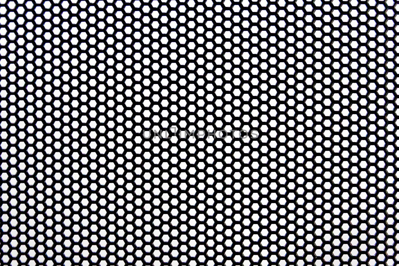 Grate with holes.The image circle tiled images.