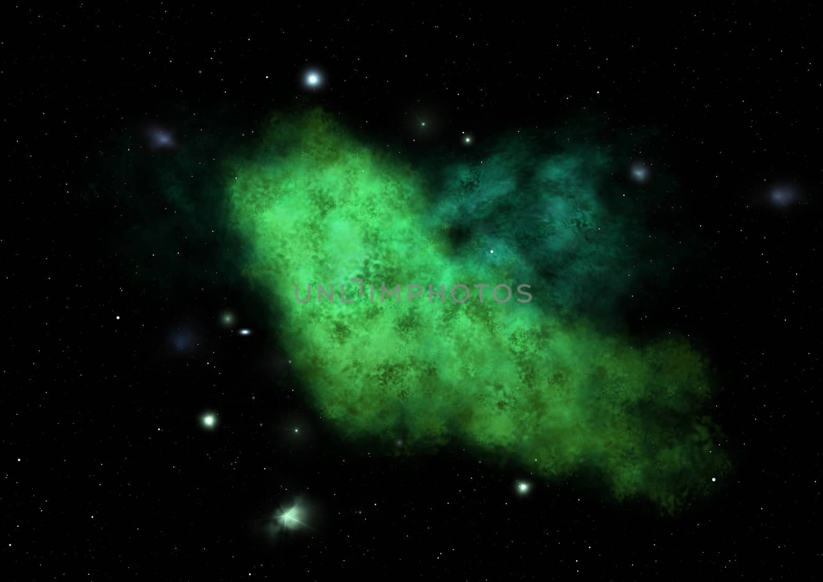 Star field in space a nebulae and a gas congestion. "Elements of this image furnished by NASA".