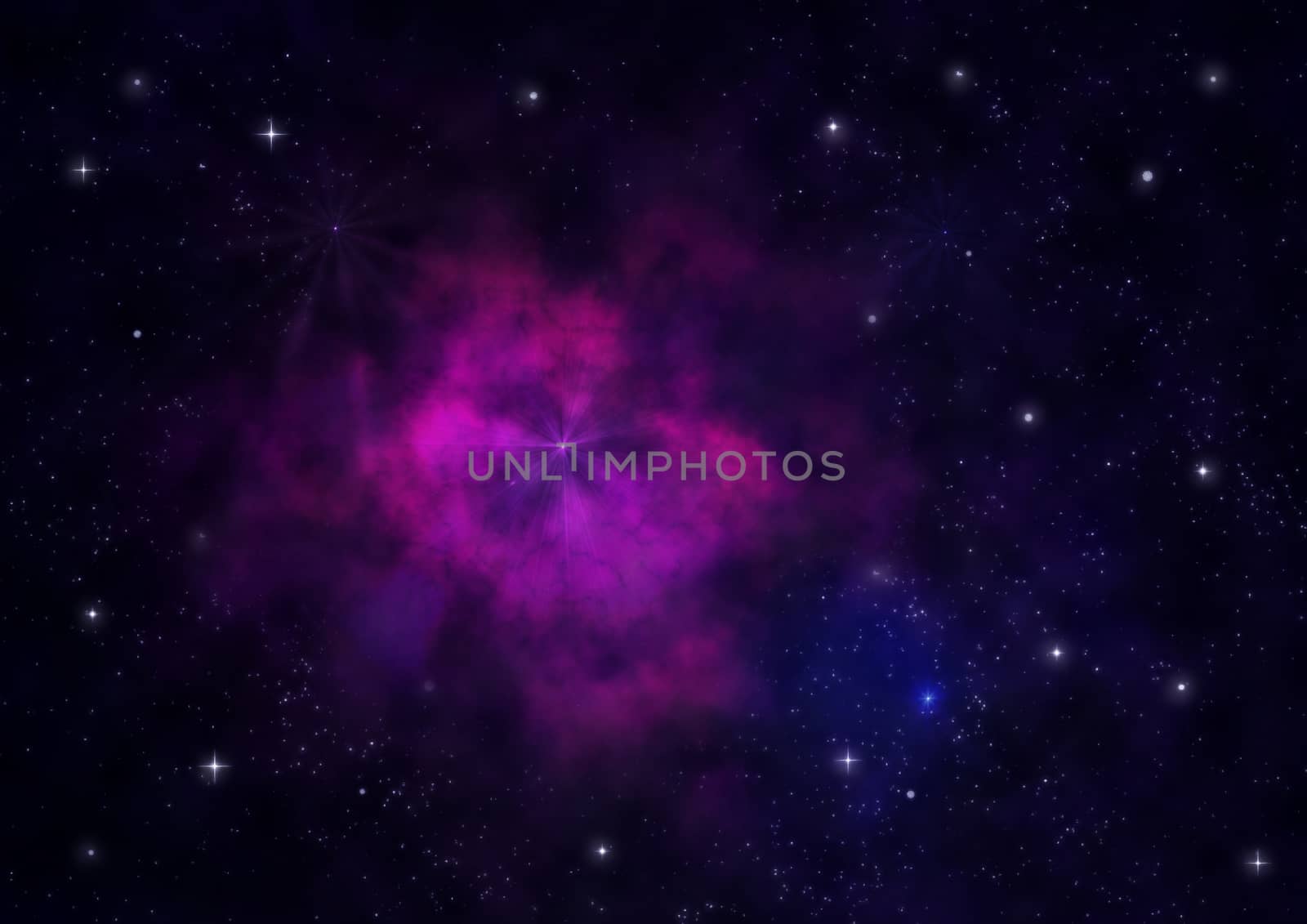 Small part of an infinite star field of space in the Universe. "Elements of this image furnished by NASA".