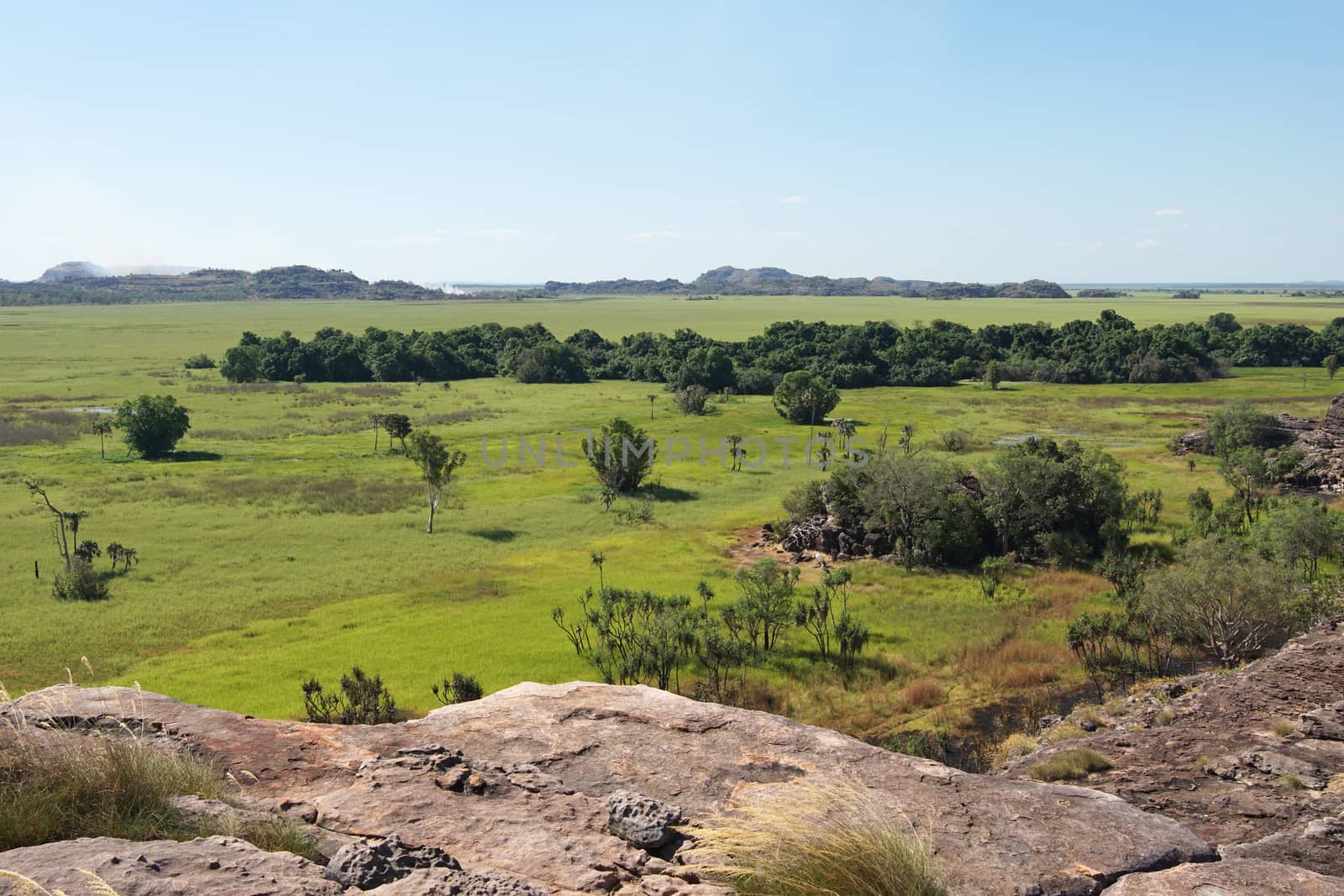 Landscape of the Kakadu National Park close to Ubirr, Australia