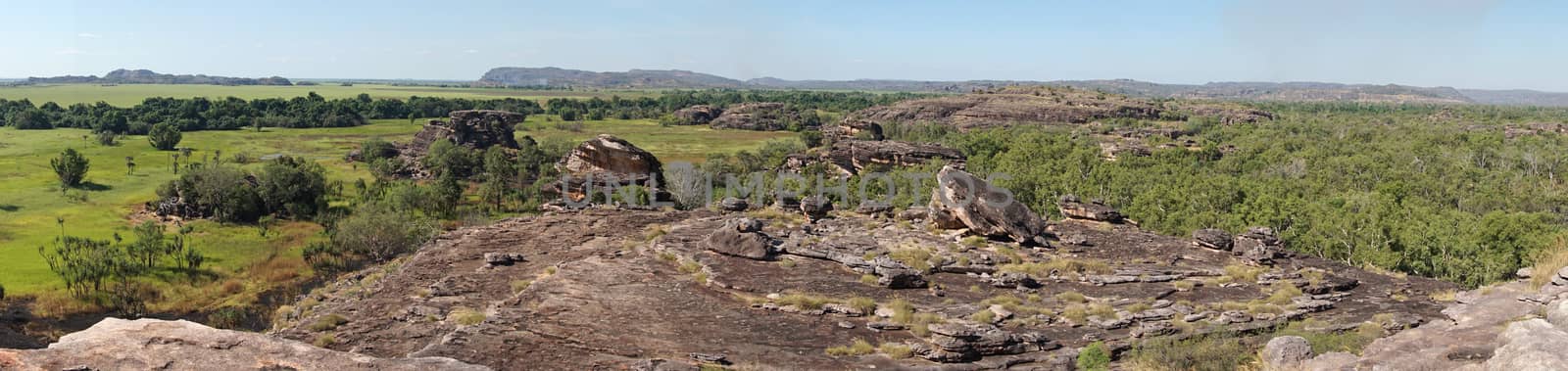 Landscape of the Kakadu National Park close to Ubirr, Australia