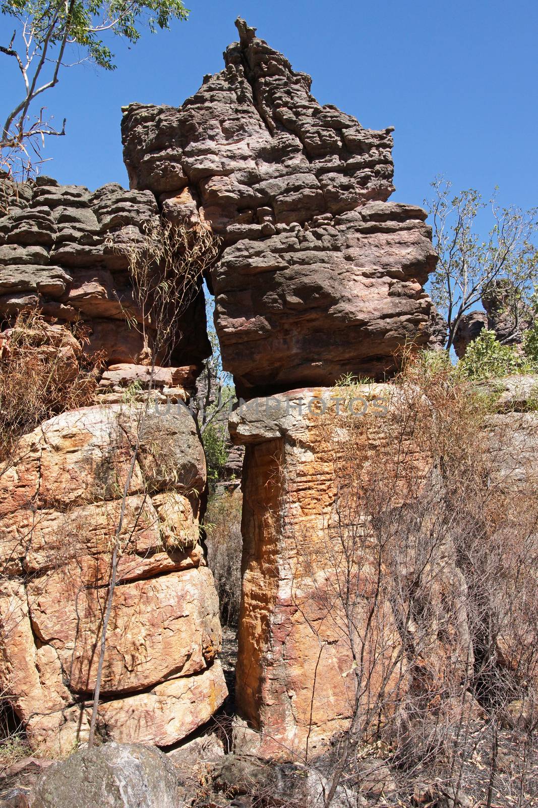 Landscape of Nourlangie Rock, Kakadu National Park, Australia