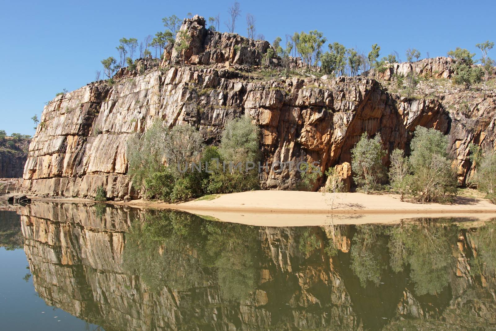 Landscape of the Nitmiluk National Park, Australia