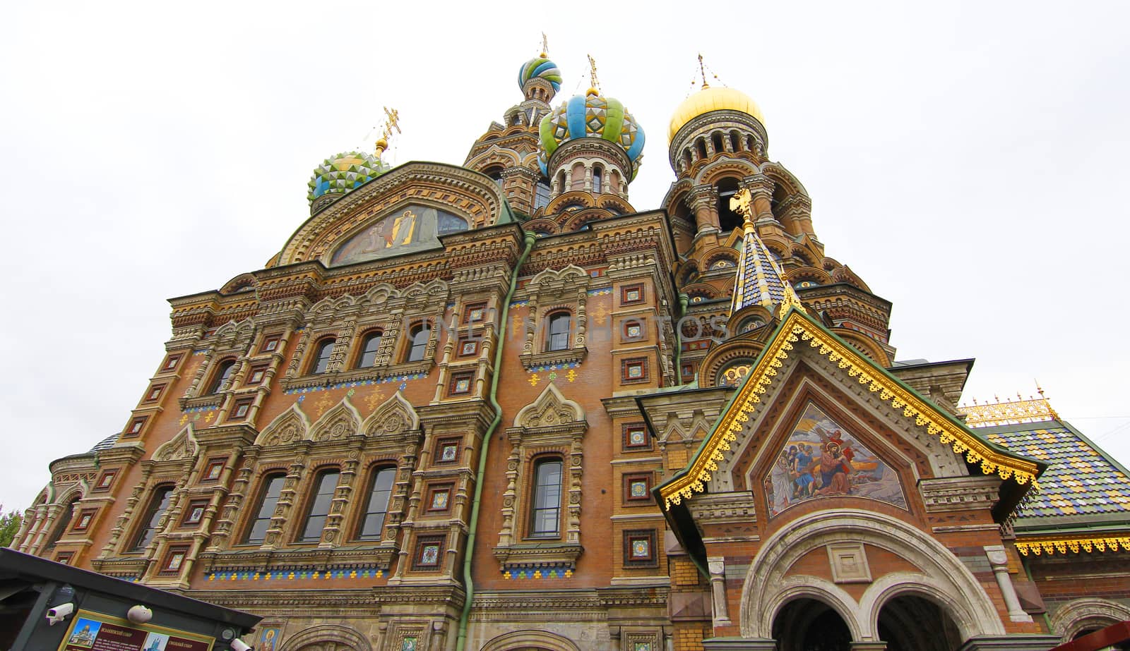 The Church of the Savior on Spilled Blood, St. Petersburg, Russi by pumppump