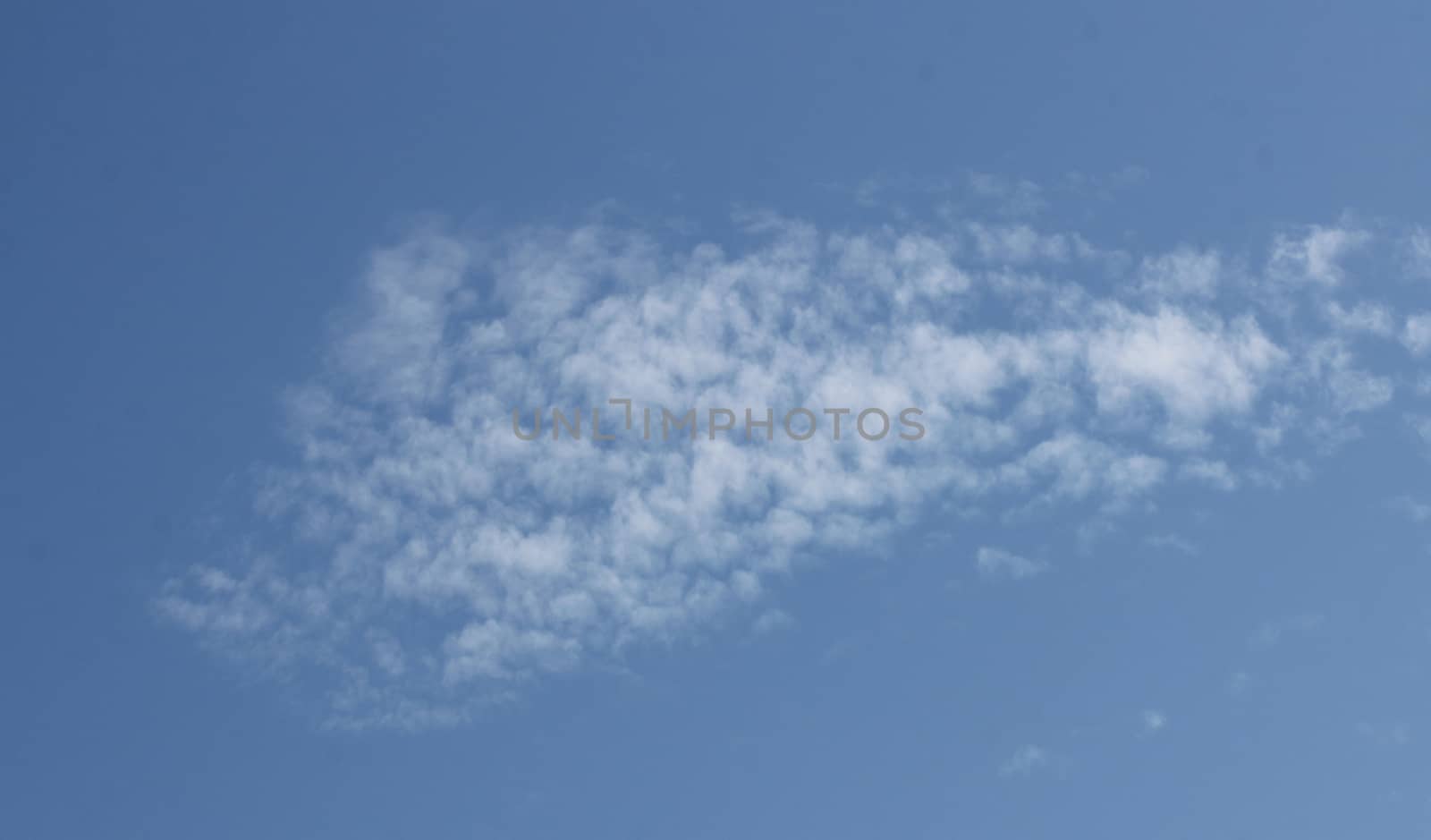 blue sky clouds by pumppump