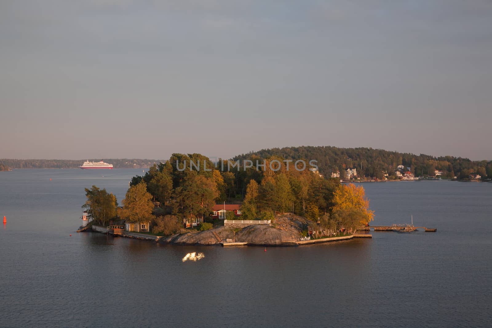 ferry in Sweden islands by desant7474