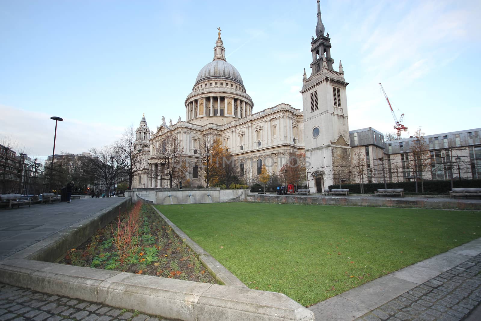 St. Paul Cathedral in London England  by pumppump