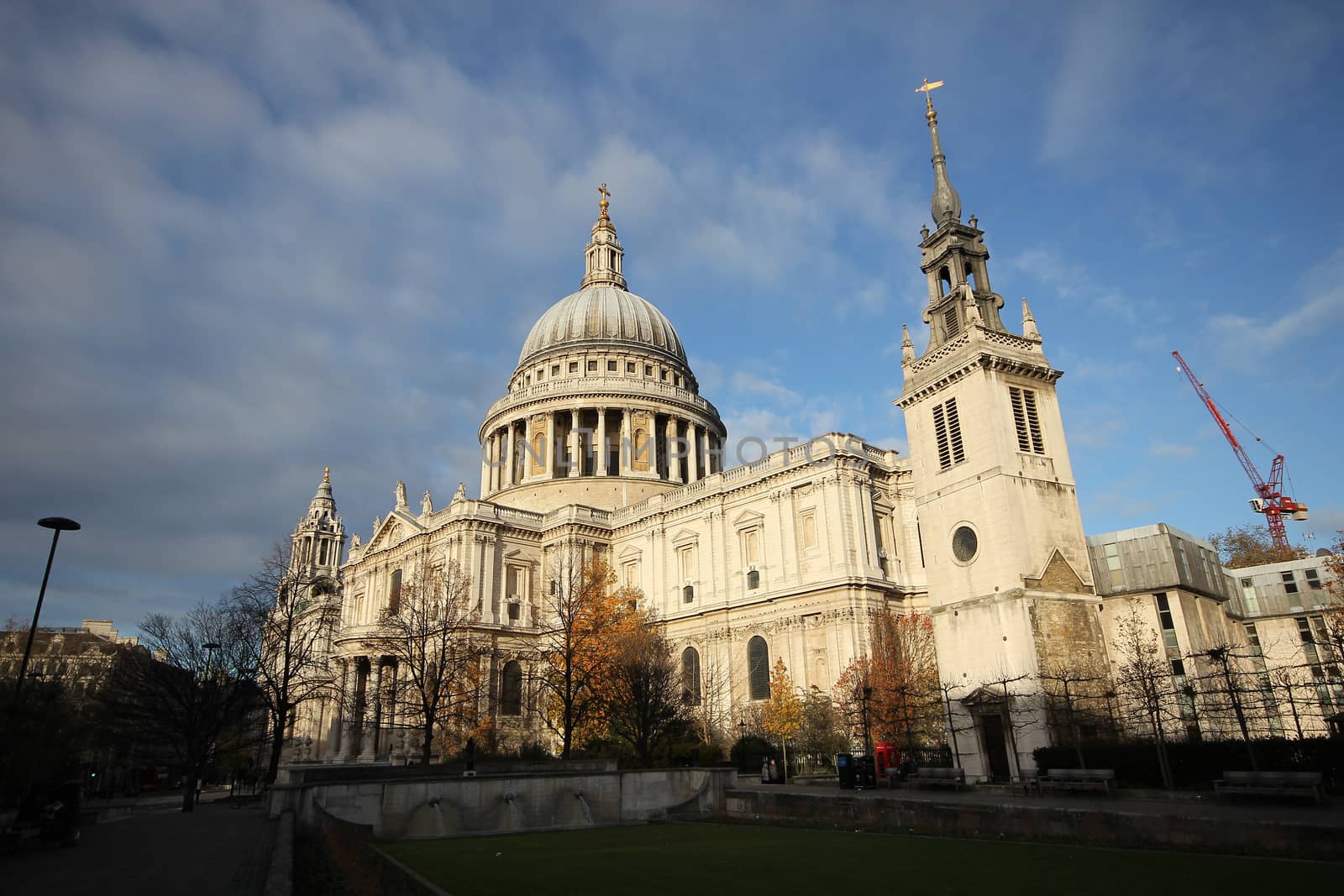 St. Paul Cathedral in London England  by pumppump