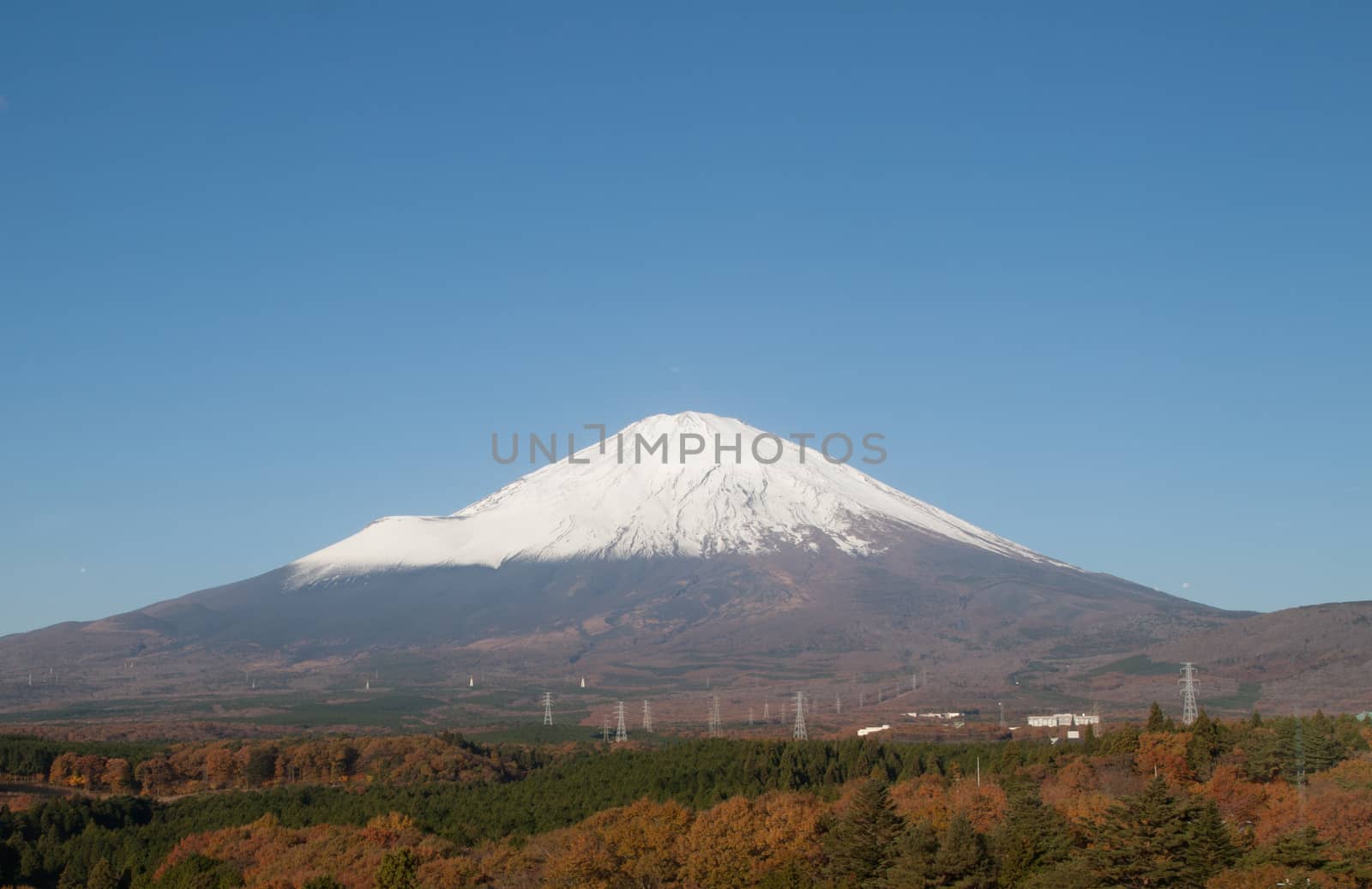 view fuji mountain see from hotel by pumppump