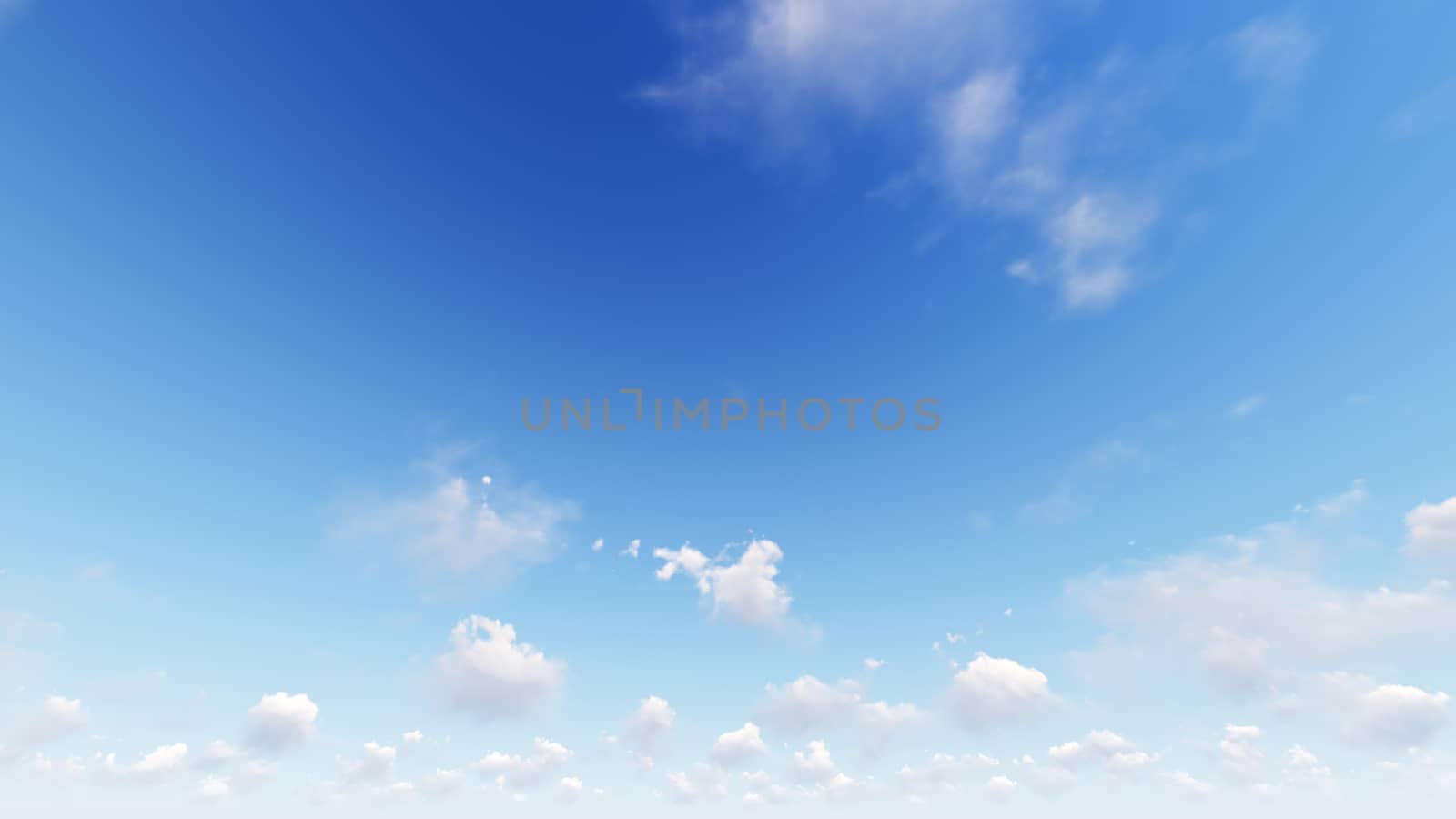 Cloudy blue sky abstract background, 3d illustration by teerawit