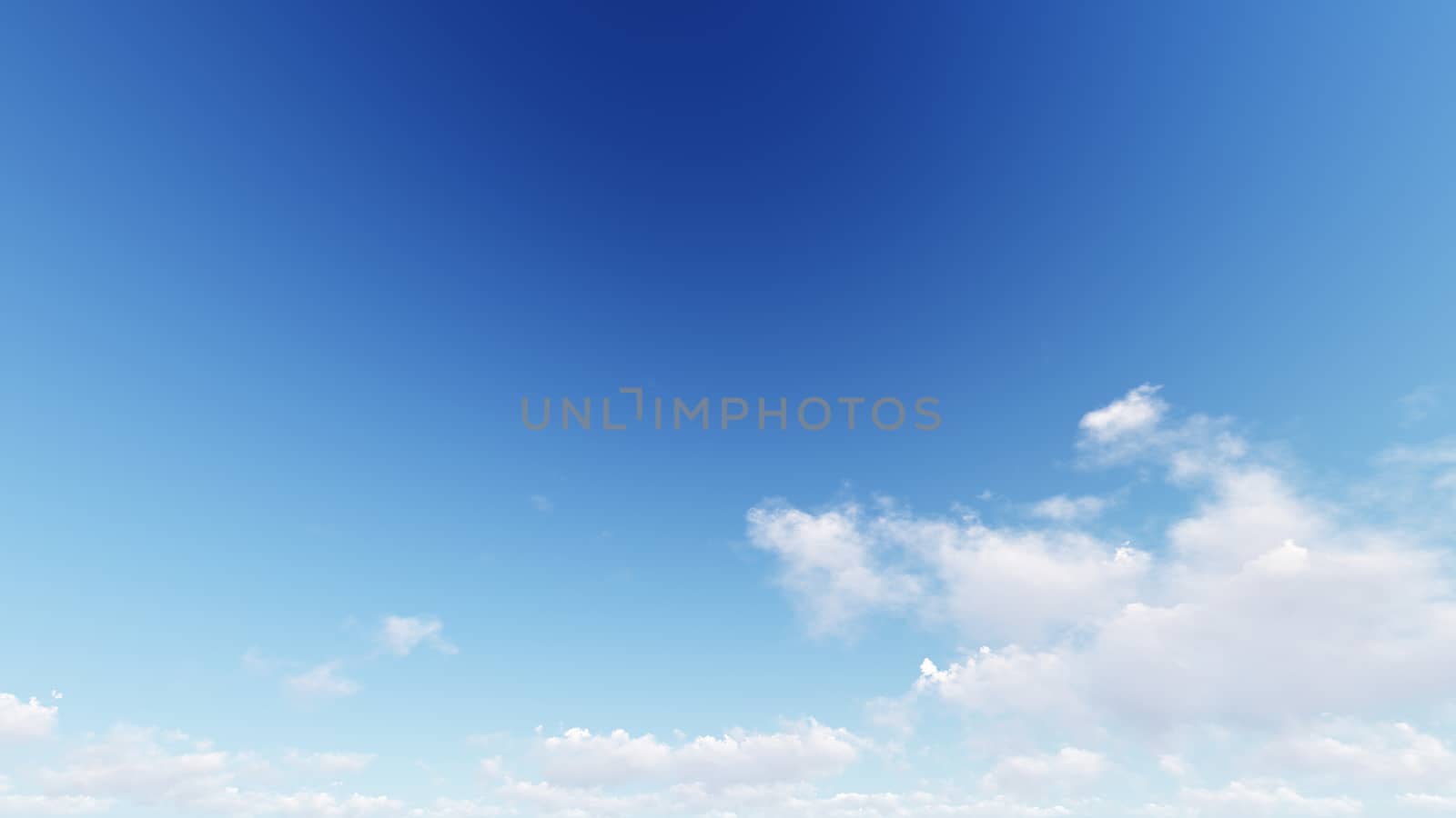 Cloudy blue sky abstract background, 3d illustration by teerawit