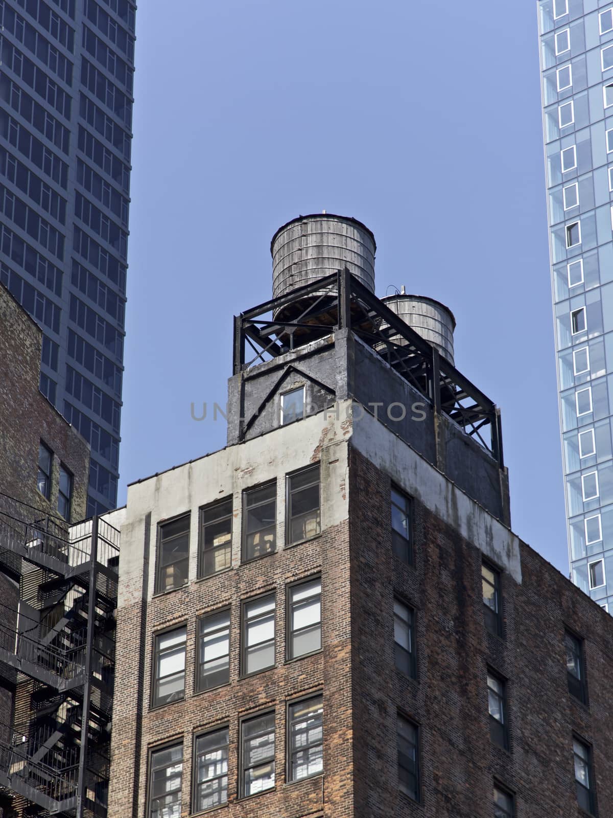 New York water tank, USA