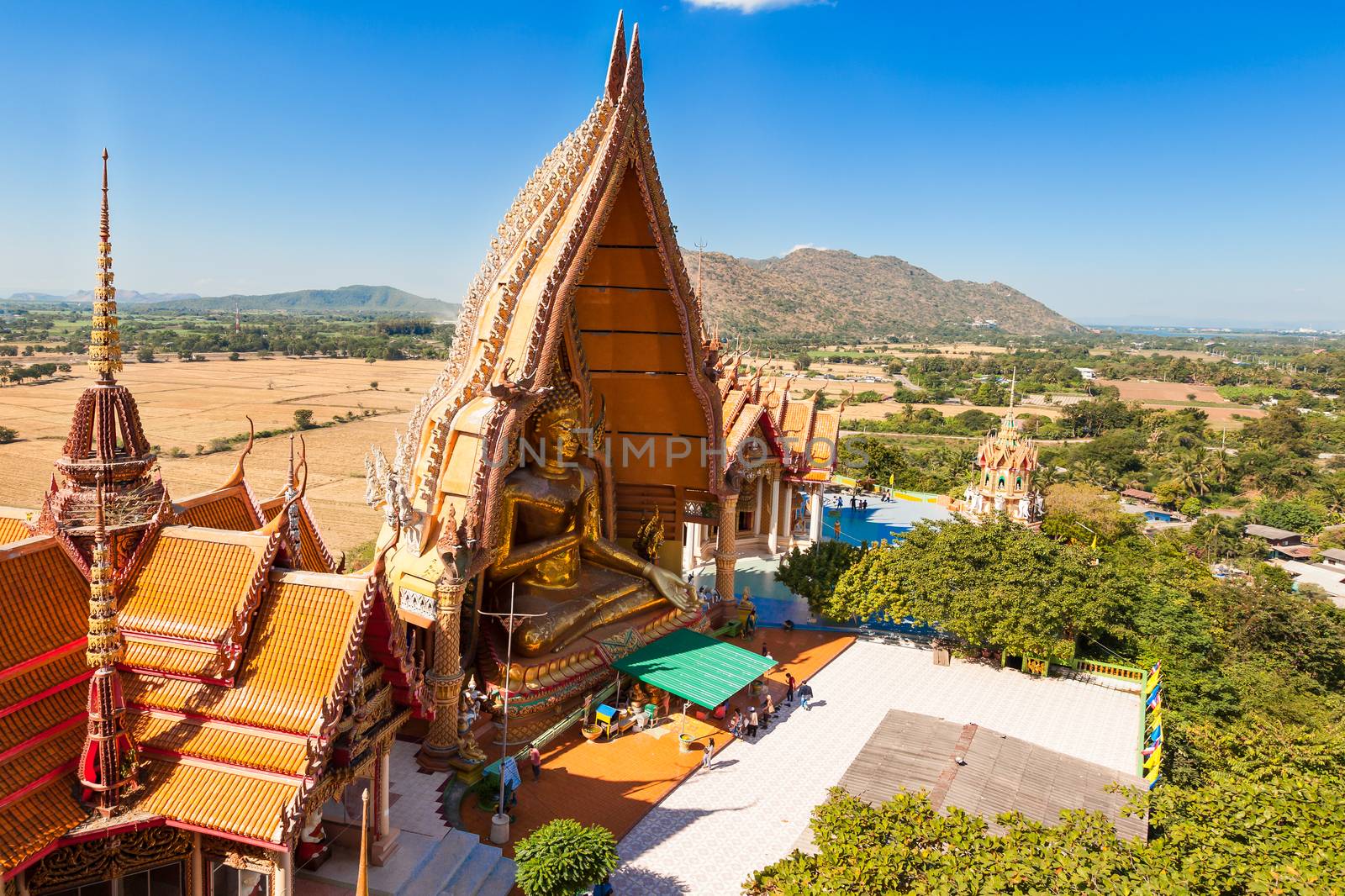 Buddhist Temple names "Wat Tham Sua" and "Wat Tham Khao Noi" in  by FrameAngel