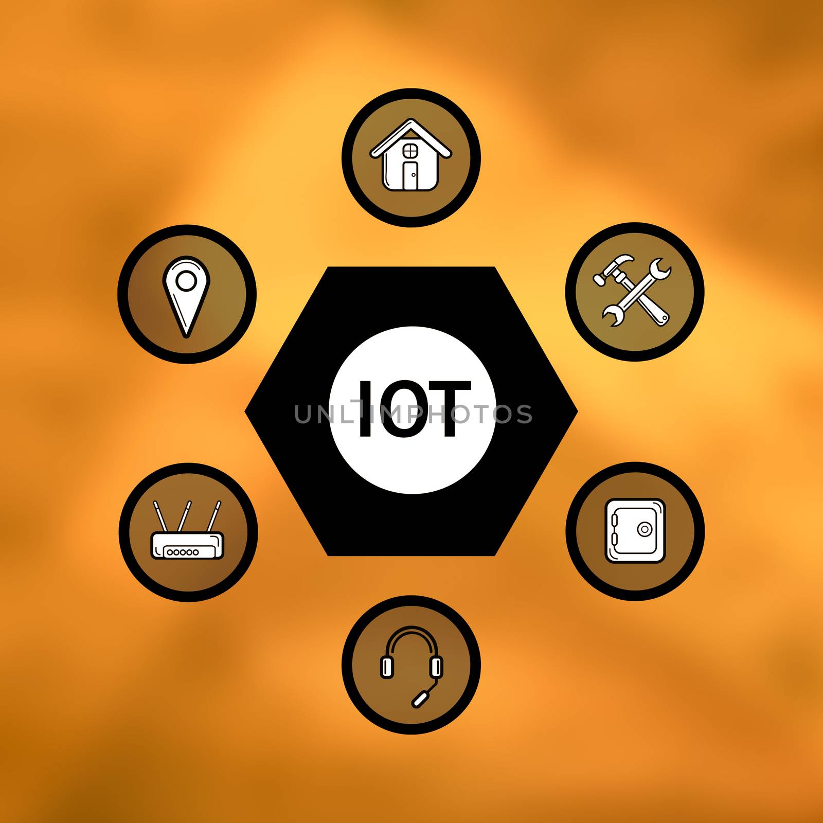 Composite image of internet of things  by Wavebreakmedia
