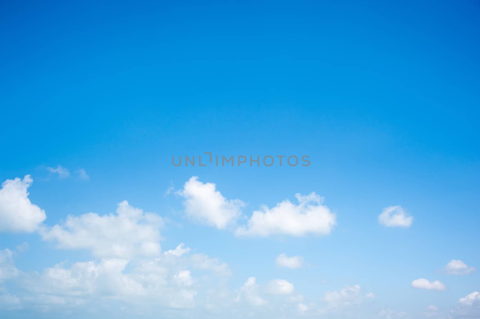 abstract background from the blue sky with white clouds
