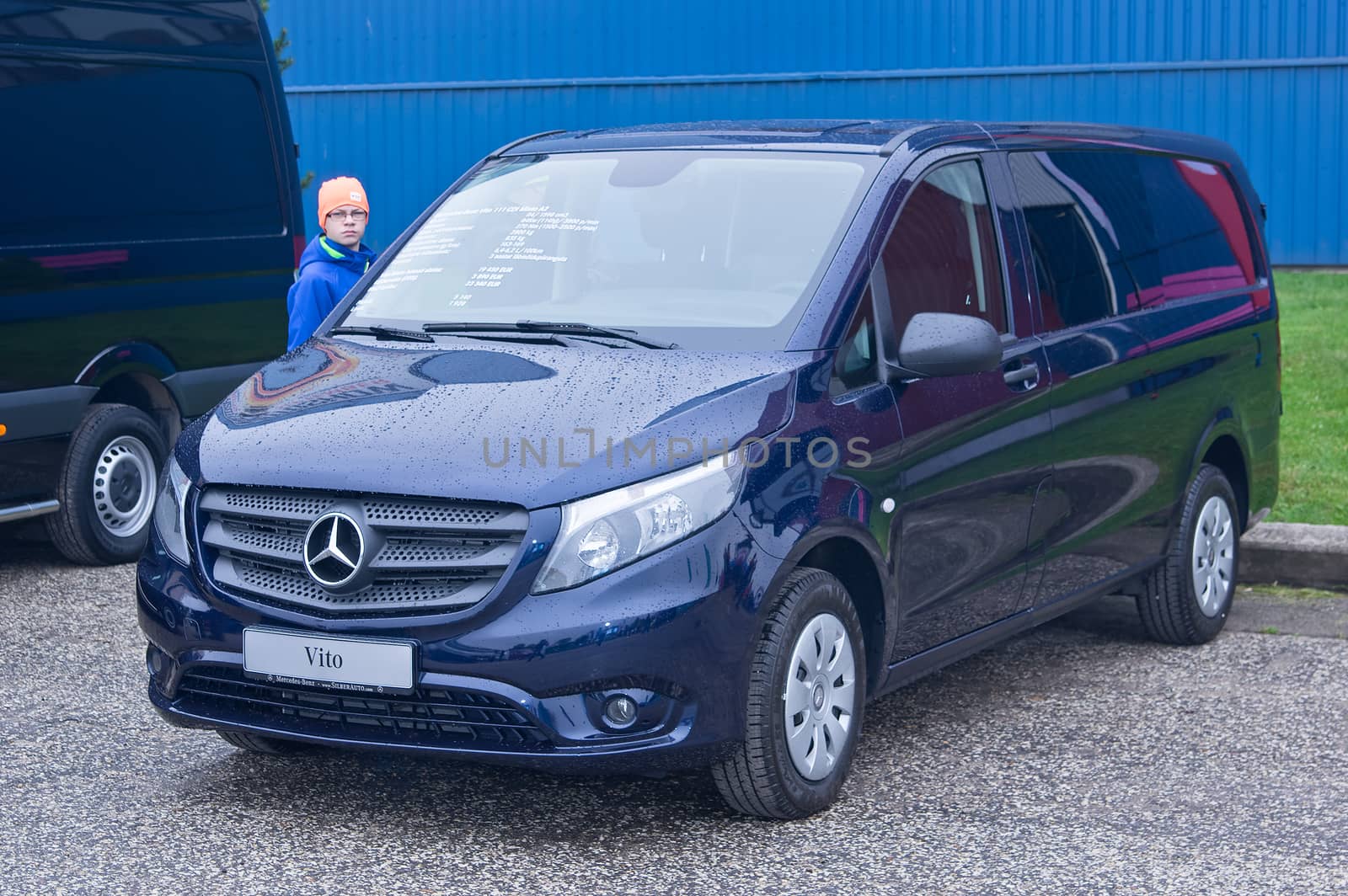 Tartu - September 26: Mercedes-Benz Vito at the Tartu Motoshow on September 26, 2015 in Tartu, Estonia