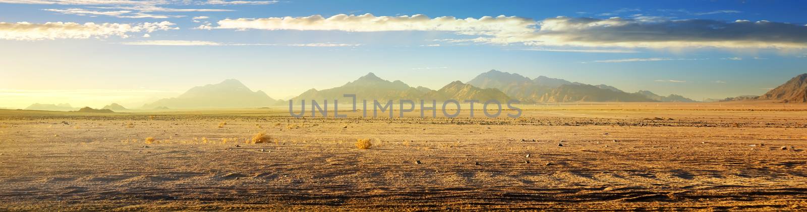 View on desert by Givaga