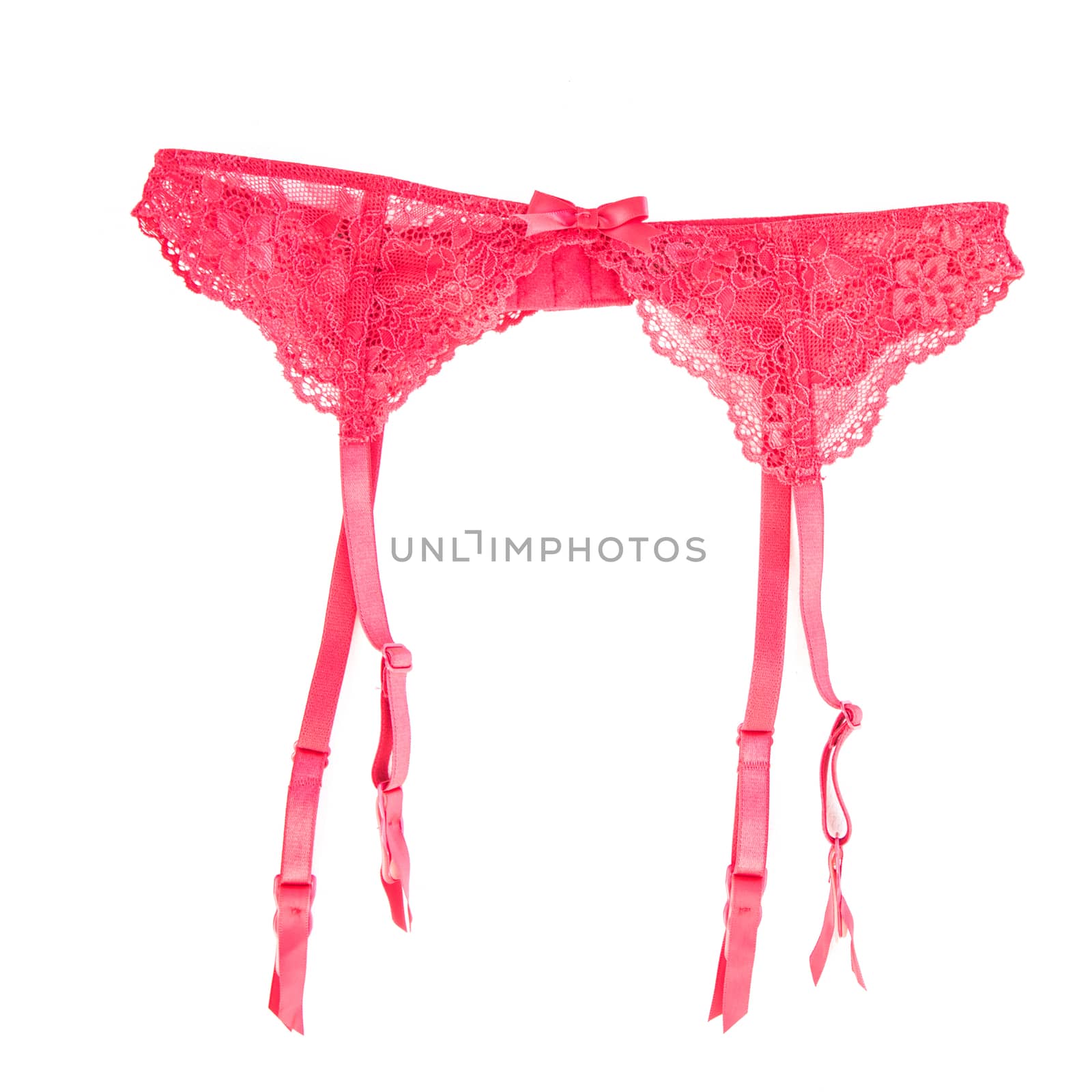 Pink garter isolated  by rusak