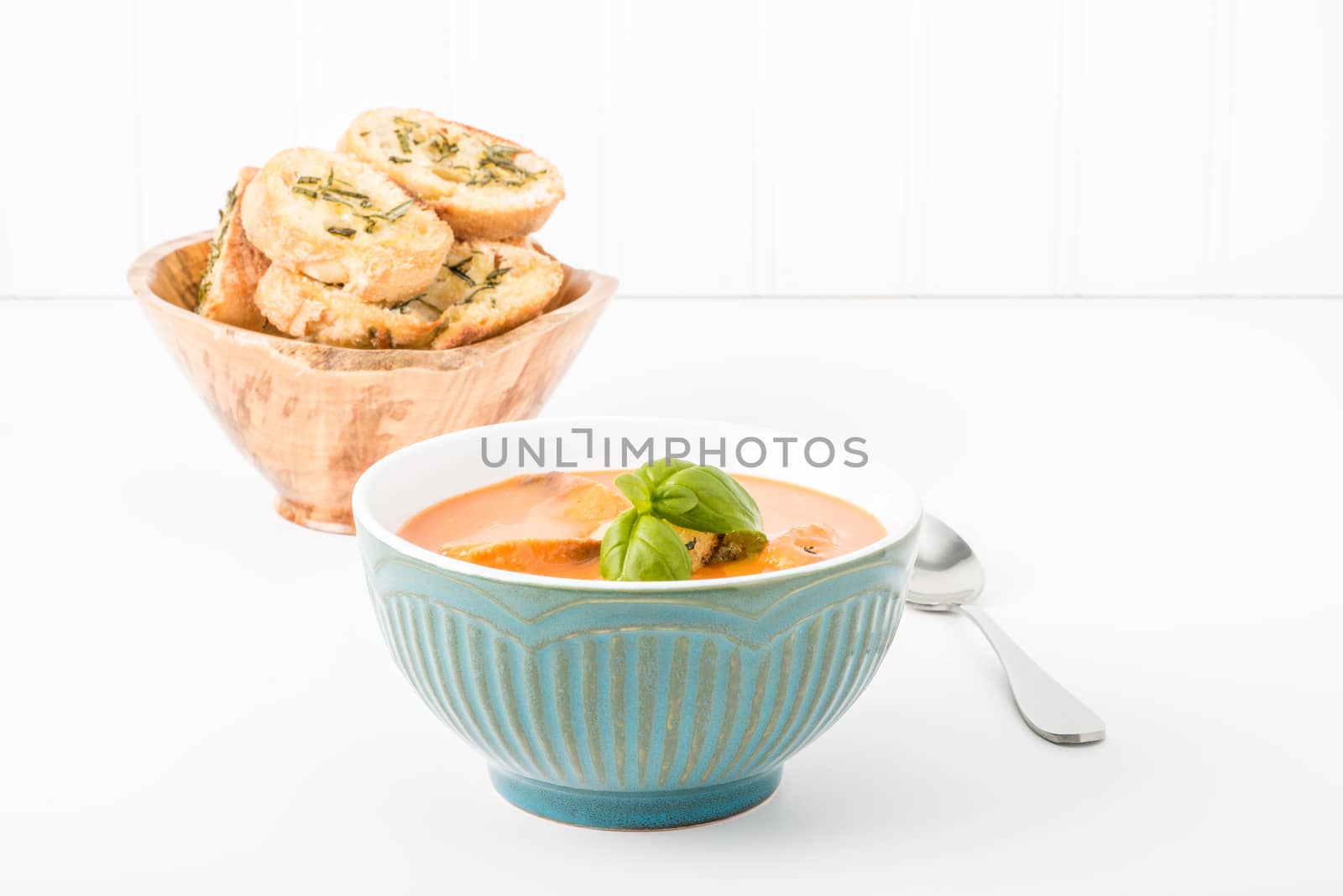 Creamy Tomato Basil Soup by billberryphotography