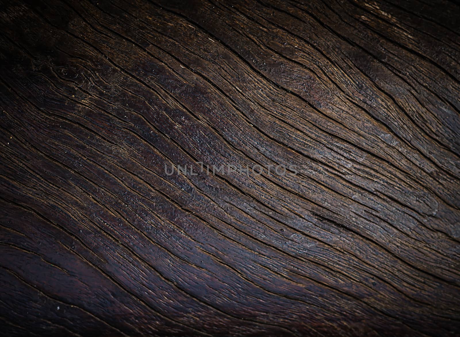Old Wood Texture Dark Brown color
