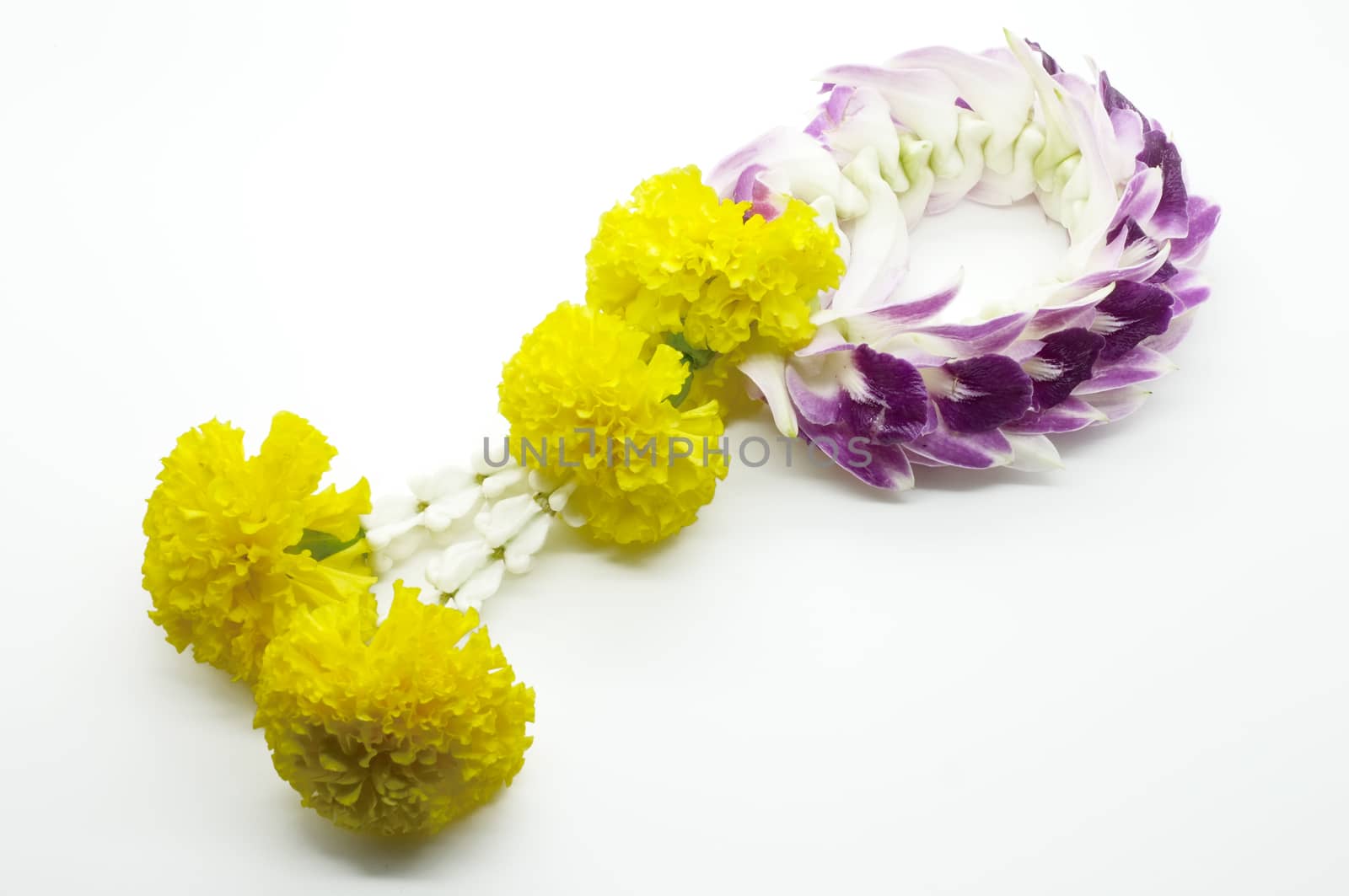 Thai traditional floral garland