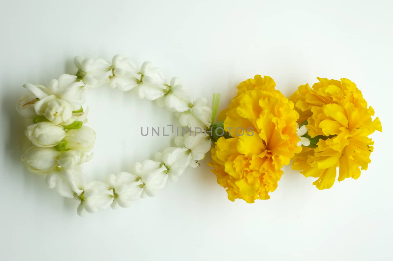 Thai traditional floral garland