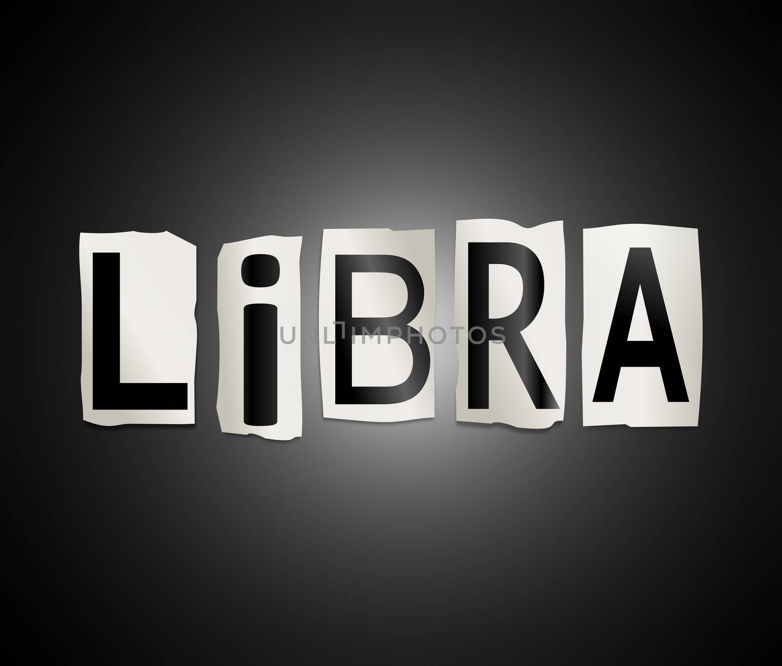 Libra word concept. by 72soul