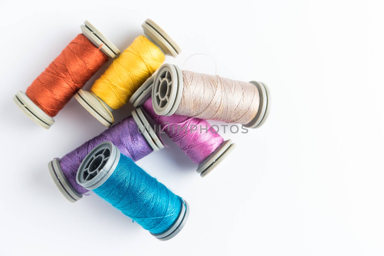 Multi-colored threads by AnaMarques