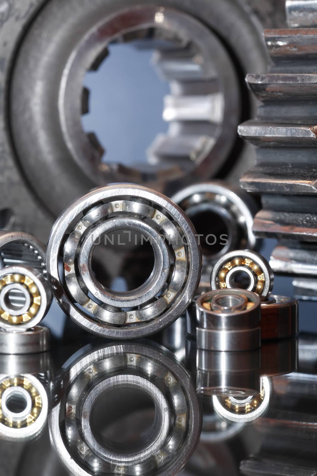 Ball Bearings And Gears by kvkirillov