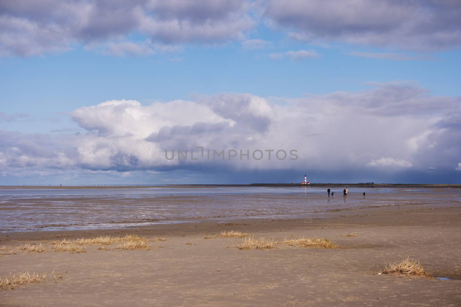 On the Beach of St. Peter-Ording in Germany by 3quarks