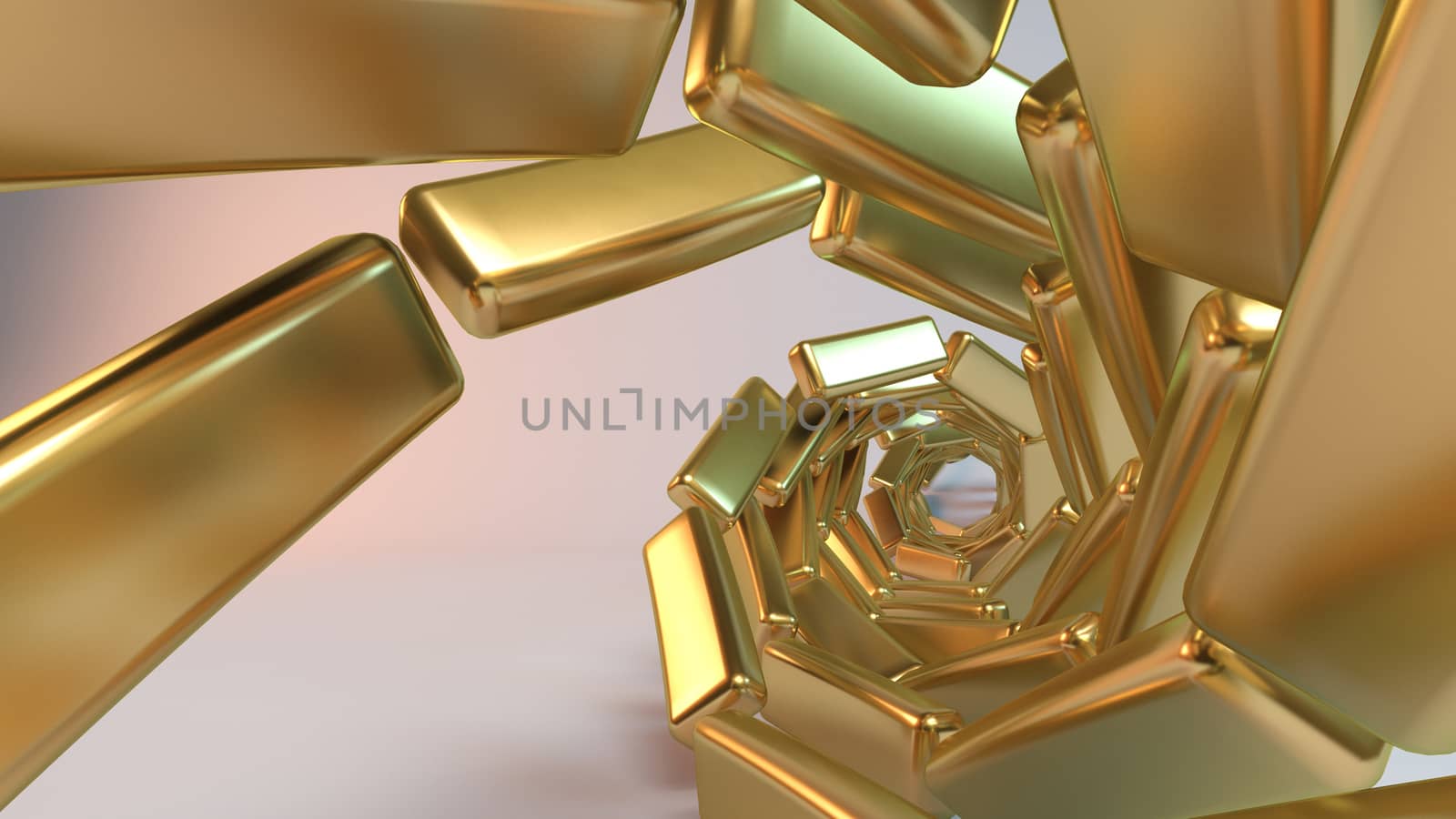 Golden Abstract Background  3d by fares139