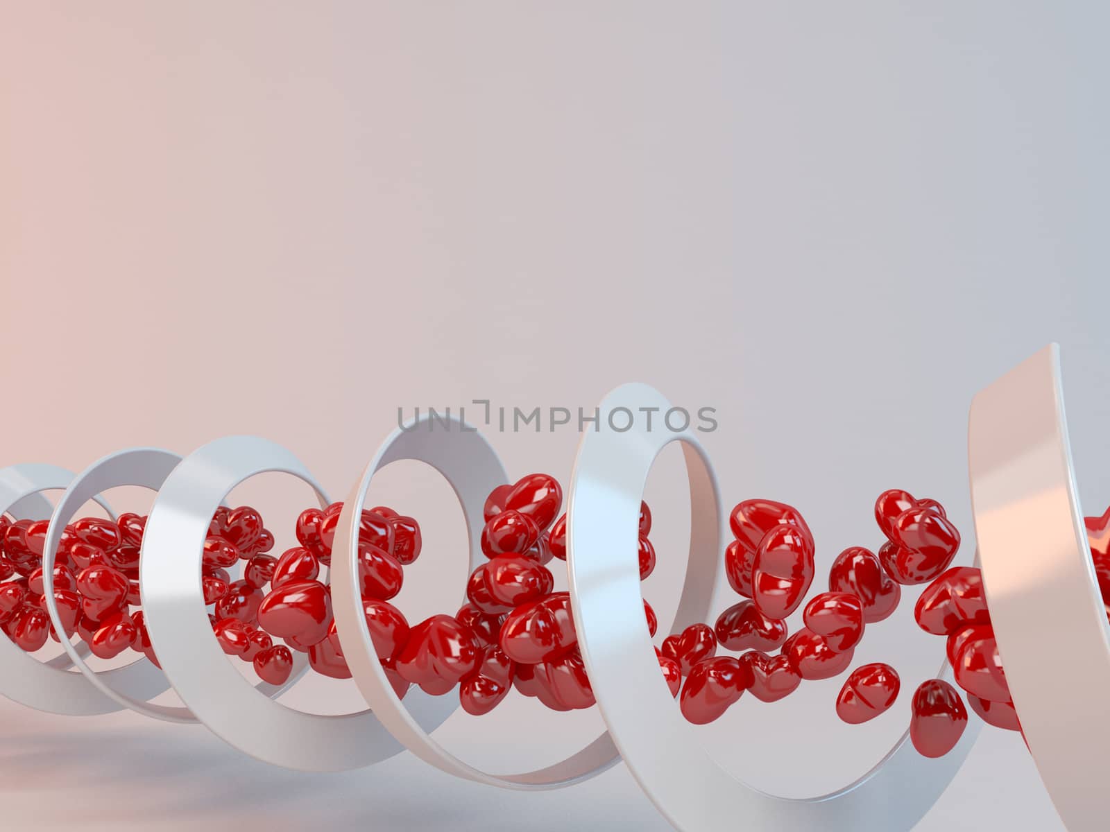 3d DNA of a love tunnel by fares139