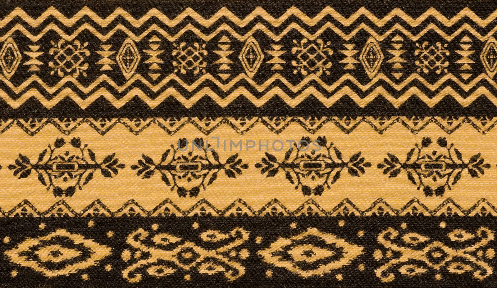 cloth. yellow and black color bohemian style, Boho, vintage, retro texture background