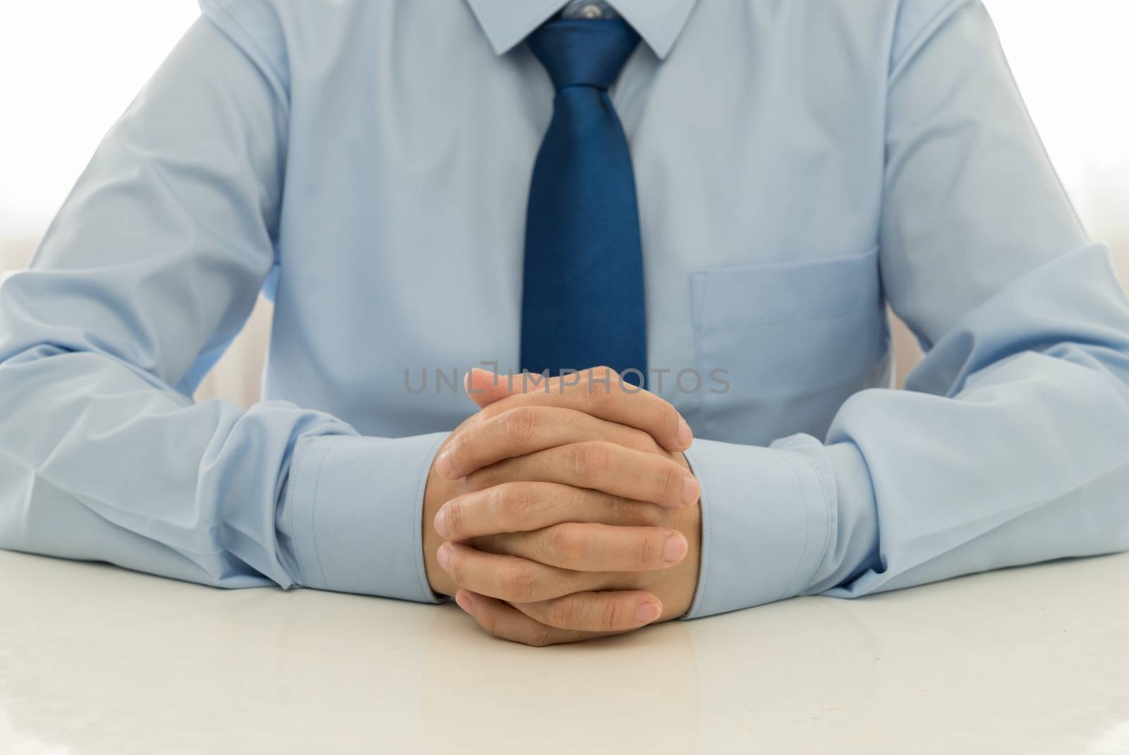 Employees are listening to suggestions or complaints from customers.