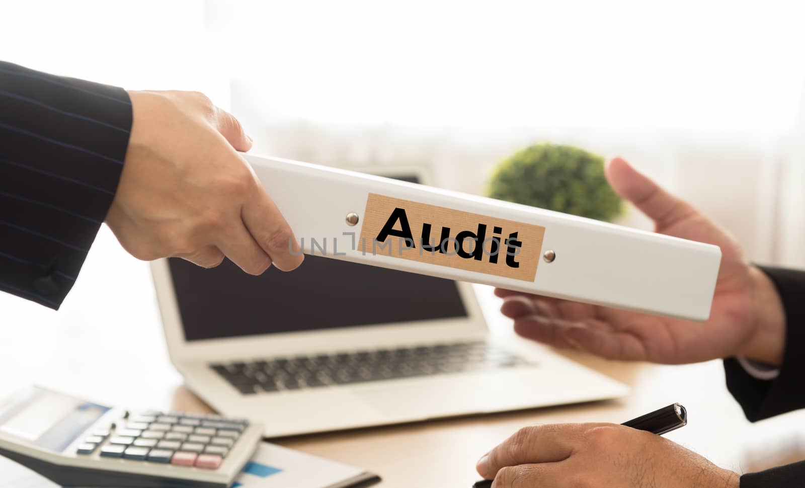 Auditor sends file audited financial statements of the Company to executives.