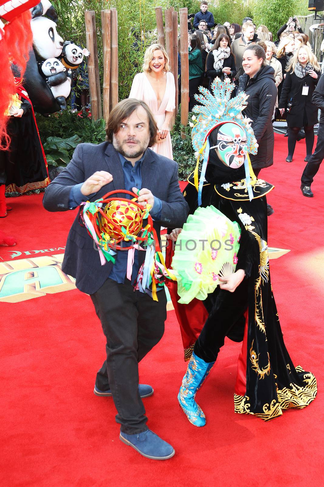 UNITED KINGDOM, London: Jack Black attends Kung Fu Panda 3 - European premiere at Leicester Square in London on March 6, 2016.