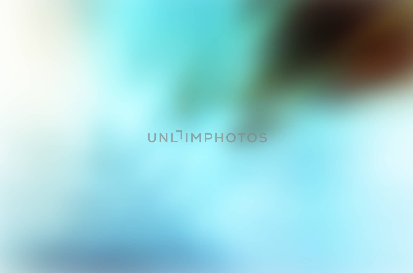 Blurred color green to blue abstract background
